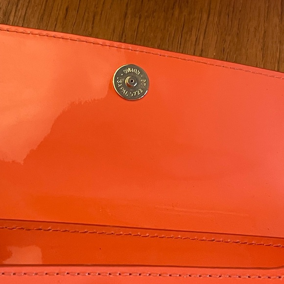 Dooney & Bourke Vibrant Melon Patent Leather Crossbody Bag - Picture 9 of 9